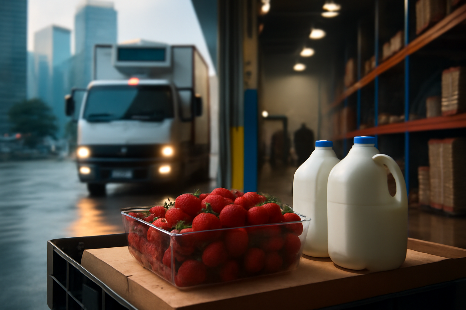 Автомобильная логистика: как избежать потерь при доставке продуктов?